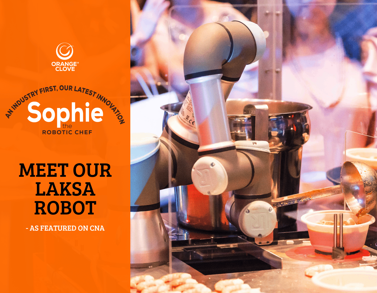 Sophie the Robotic Chef - As Featured on CNA